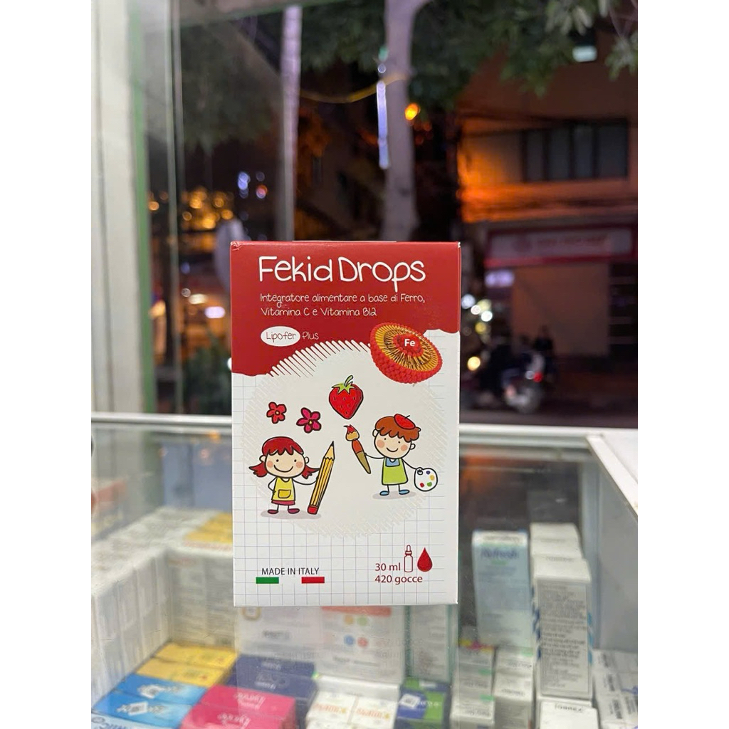 💧 FEKID DROPS – BỔ SUNG SẮT CHO BÉ, PHÁT TRIỂN KHỎE MẠNH 💪