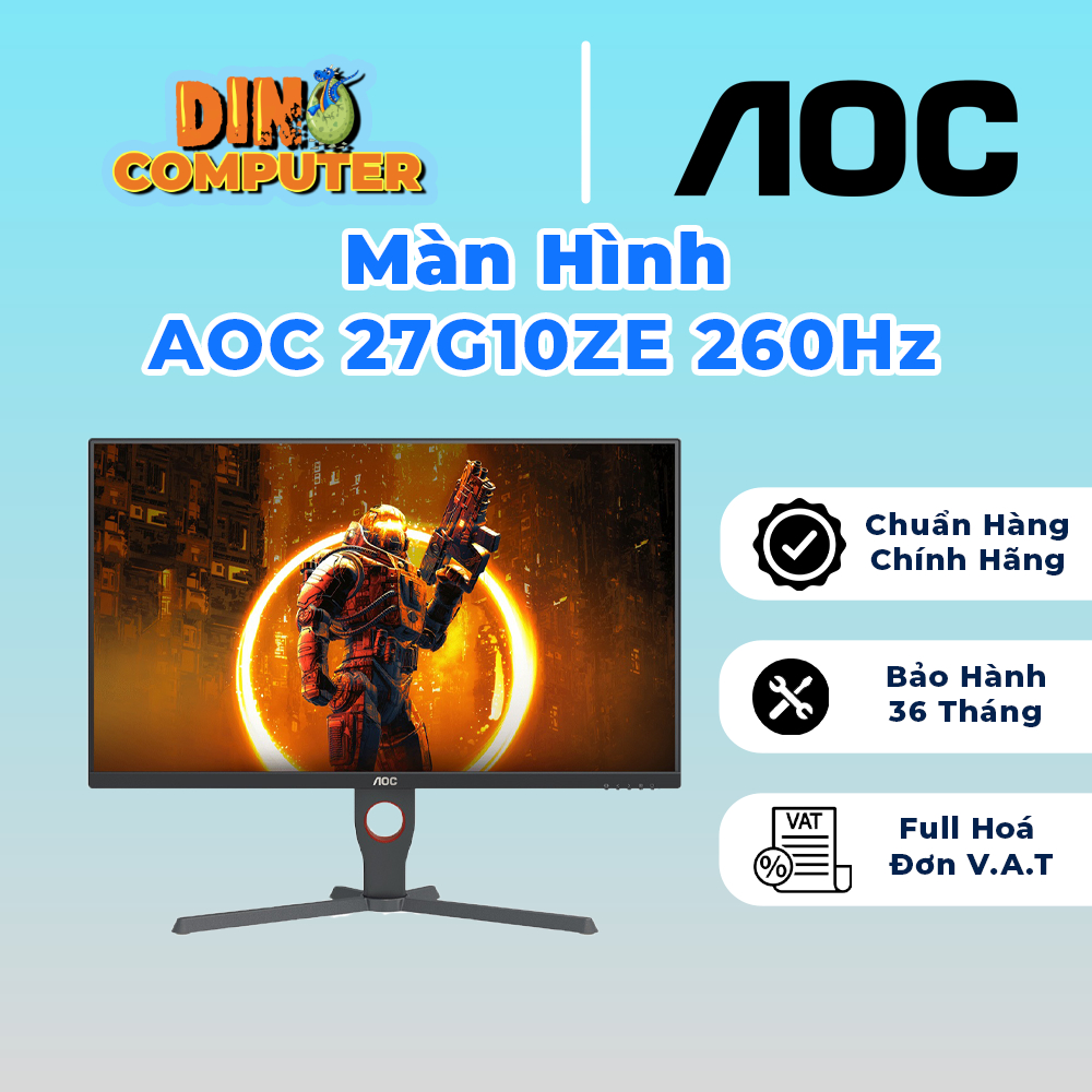 Màn hình AOC GAMING 27G10ZE 27inch 260Hz FAST IPS Chính Hãng giá tốt