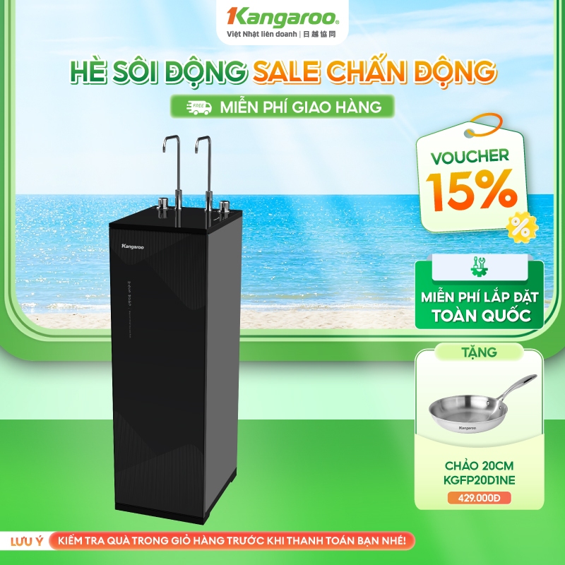 [ĐỘC QUYỀN] Máy lọc nước Kangaroo Hydrogen Infinity nóng lạnh 11 lõi KG11S9-H4