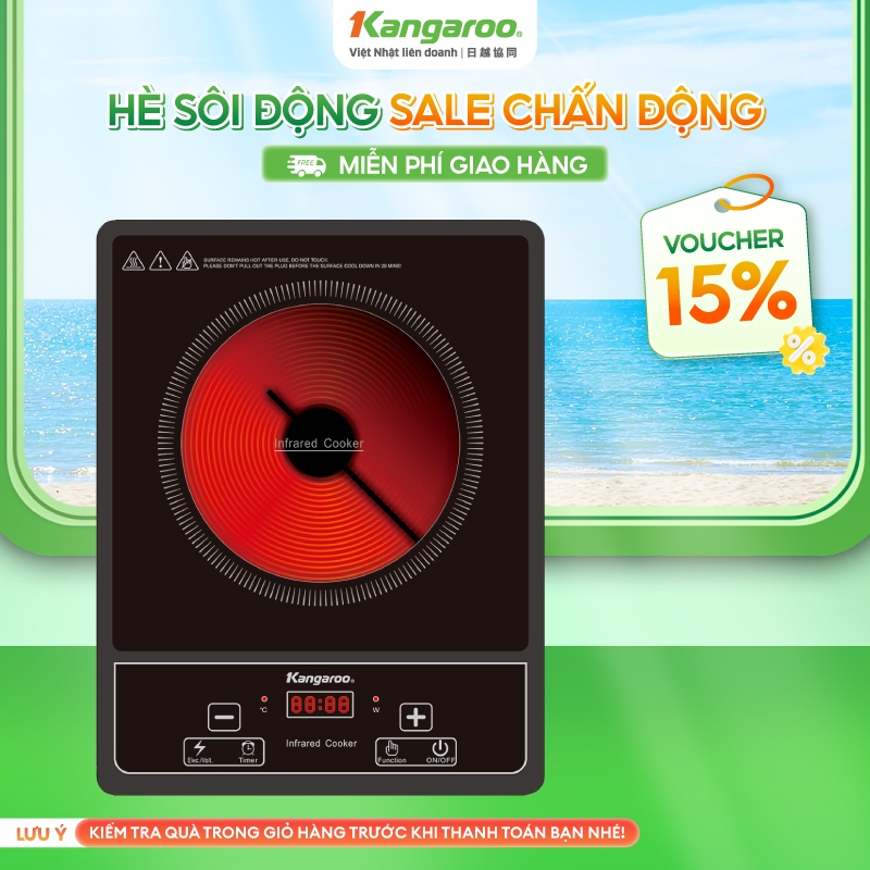 Bếp hồng ngoại đơn Kangaroo KG20IFP1