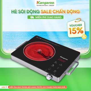Bếp hồng ngoại đơn Kangaroo KG20IFT1 - Núm xoay chỉnh nhiệt
