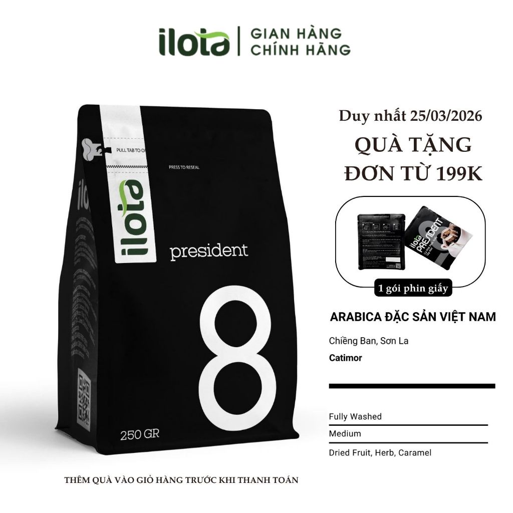 Cà phê rang mộc Arabica Đặc Sản Việt Nam - Rang vừa [Nguyên chất] - Cold Brew - ILOTA  Coffee Roaste