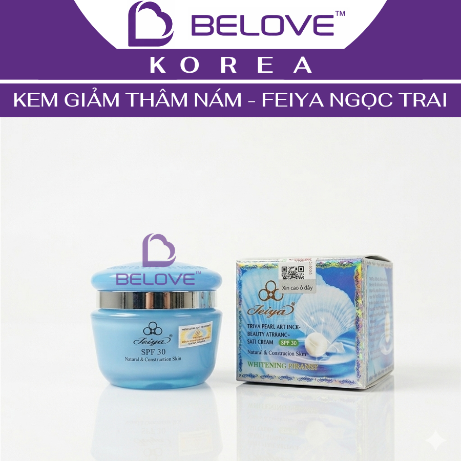 Kem FEIYA Ngọc Trai 50g - FEIYA PEARL ANTIRICH BEAUTY FIRMING LIFT CREAM – Làm Trắng, Giảm Thâm Nám