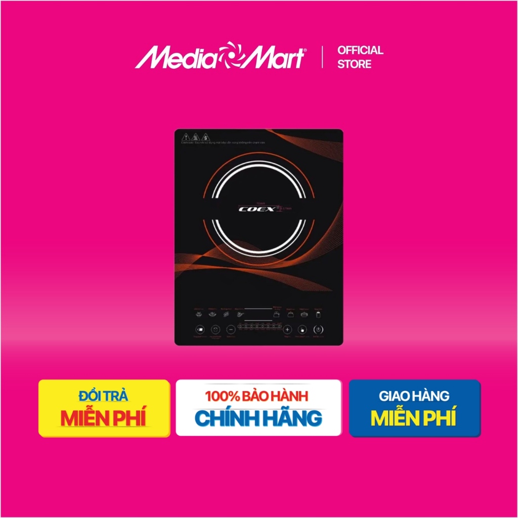 [ Mediamart Mall ] Bếp điện từ  Coex CI-3371 2000W BH chính hãng,Ship 0đ