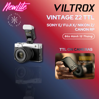 VILTROX VINTAGE Z2 - Đèn Flash VILTROX VINTAGE Z2  Auto TTL Cho Máy Ảnh -  Hàng Chính Hãng
