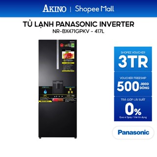 Tủ lạnh Panasonic Inverter 417 lít NR-BX471GPKV - Hàng Chính Hãng