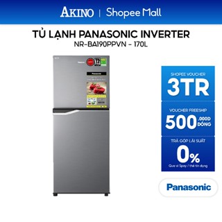 Tủ lạnh Panasonic Inverter 170 lít NR-BA190PPVN - Hàng Chính Hãng