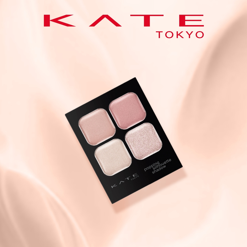 Bảng Phấn Mắt 4 Màu Trang Điểm KATE Popping Silhouette Shadow | BigBuy360 - bigbuy360.vn