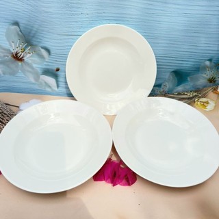 Đĩa sứ sâu lòng 20cm HC