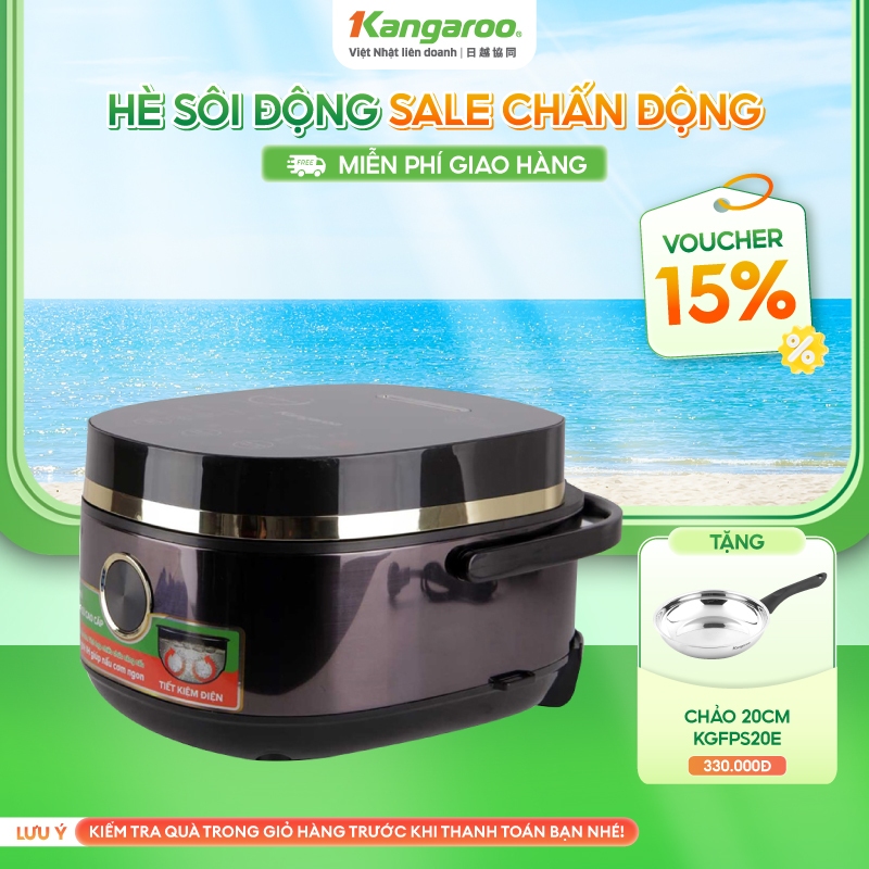 Nồi cơm điện Kangaroo cao tần 1.8L model KG599N