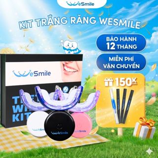 Kit trắng răng Wesmile cao cấp, không ê buốt, giúp răng trắng sáng, chắc khỏe từ sâu bên trong