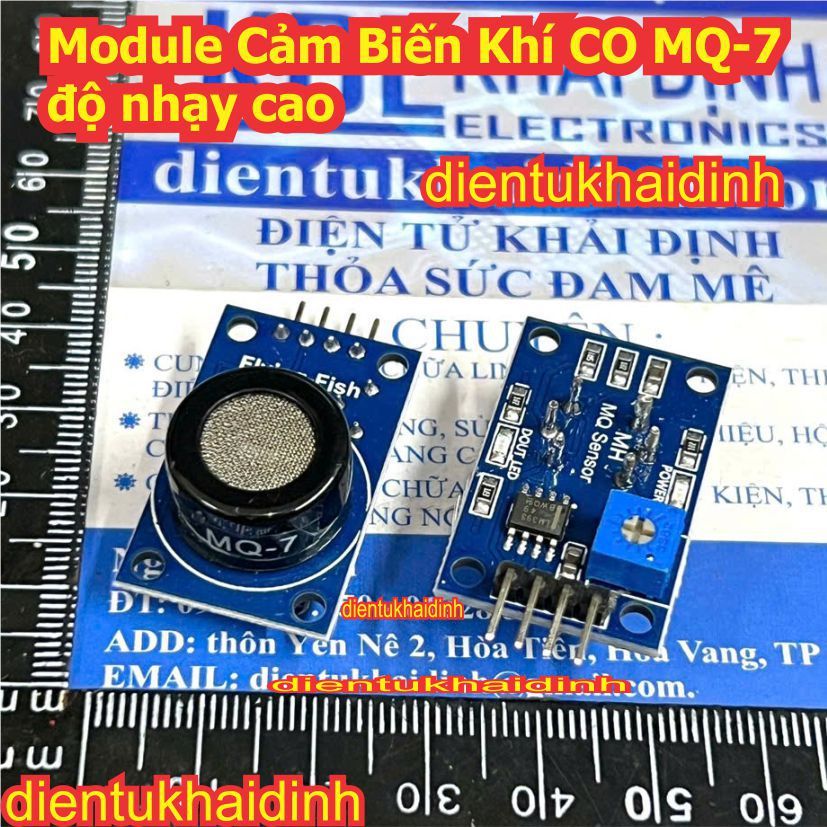 Module mạch Cảm Biến Khí CO MQ7 MQ-7 độ nhạy cao kde0293