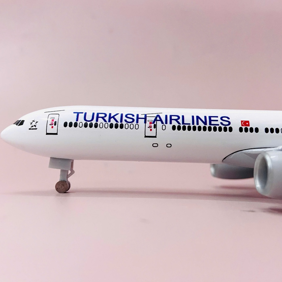 Máy Bay Boeing 777 Turkish Airlines Hãng Hàng Không Thổ Nhĩ Kỳ | Tỉ Lệ (1:400) | Aircraft Model B777