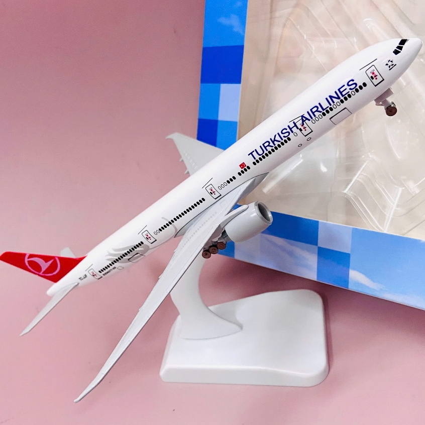 Máy Bay Boeing 777 Turkish Airlines Hãng Hàng Không Thổ Nhĩ Kỳ | Tỉ Lệ (1:400) | Aircraft Model B777