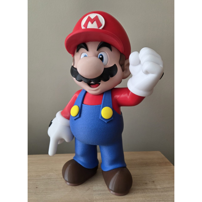 Mô Hình Super Mario Nguyên bản [Ảnh thật] - Decor bàn làm việc Quà Tặng - Nhựa - 23cm