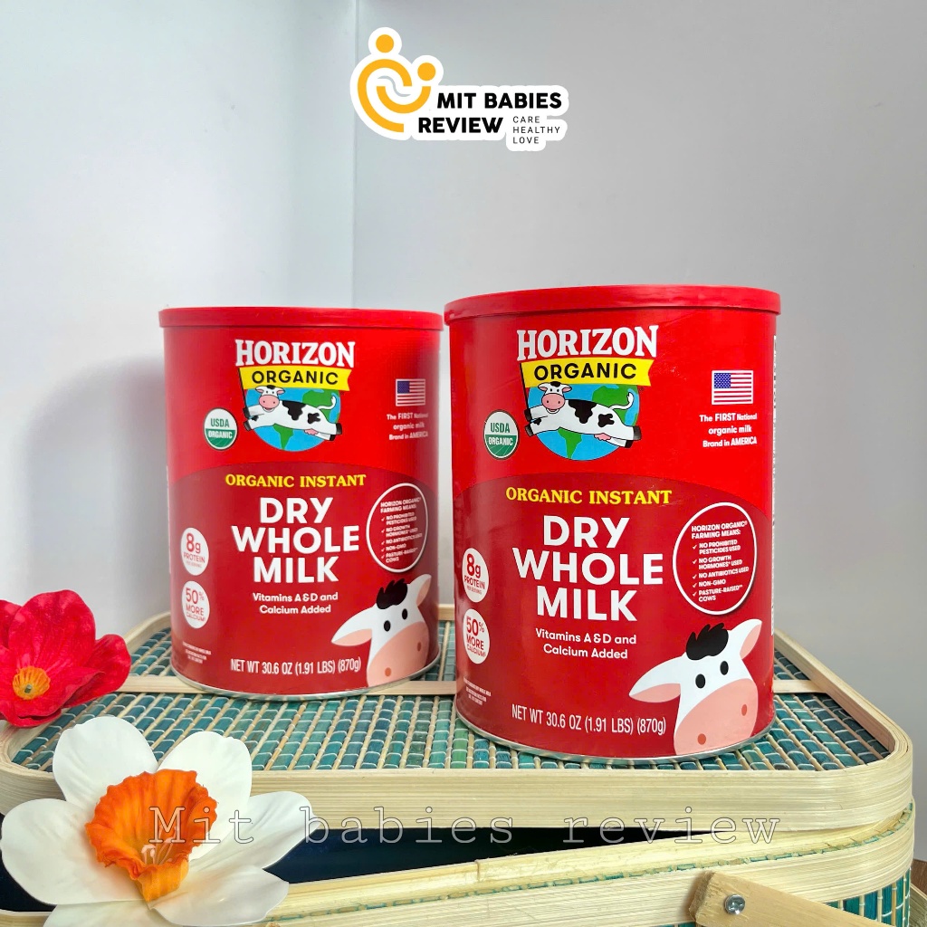 Sữa Bột Horizon Organic Instant Dry Whole Milk 30 6 Oz (Lon)