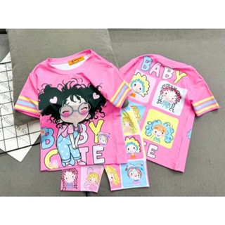 đồ bộ bé gái Mẫu Lửng và Đùi in hình 3D(8-40Kg)chất liệu mềm mịn thoáng mát được các bé gái yêu thích Bán Chạy Nhất 2025