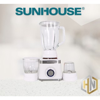 Máy xay sinh tố 3 cối sunhouse shd5582w - bảo hành 12 tháng