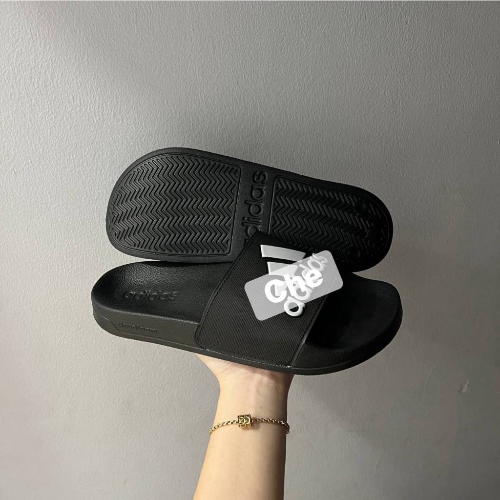 [Chính Hãng] Dép Das Adilette Shower Thể Thao Thời Trang Màu Đen Nam Nữ Có Sẵn GZ3779/GZ3774