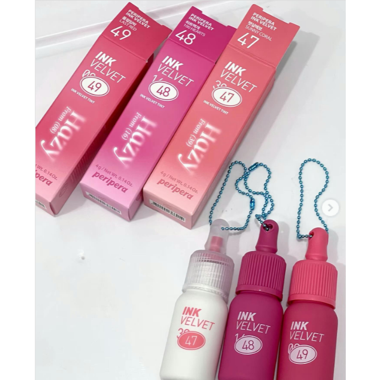 Son Kem Lì Ink Velvet, INK 47, INK 48, INK 49