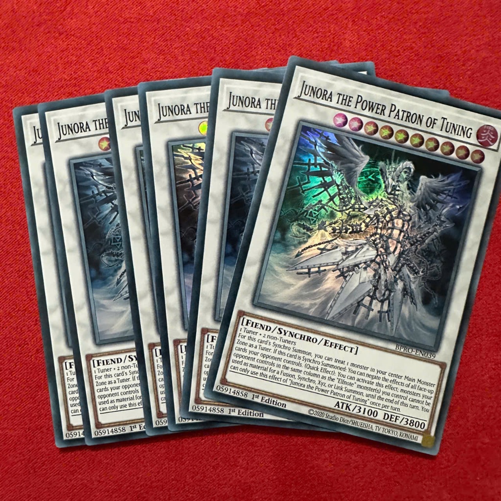 [Thẻ Bài Yugioh Chính Hãng] Junora, The Power Patron Of Tuning