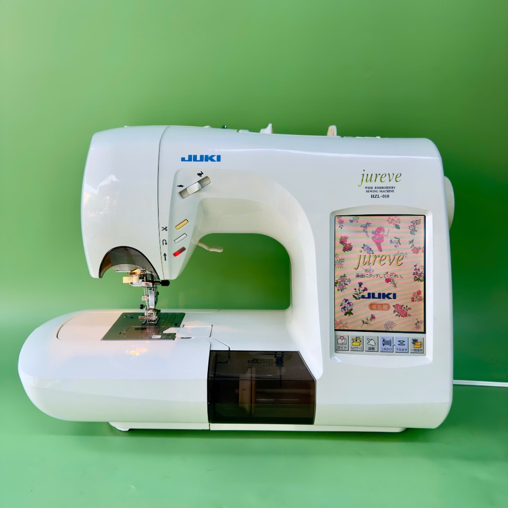 MÁY MAY JUKI 010 HIỆN ĐẠI xỏ chỉ robot , có thể gắn thêm đầu thêu