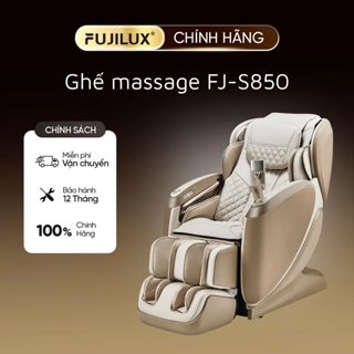 Ghế Massage Thư Giãn Toàn Thân Fujilux FJ-S850 Massage Chuyên Sâu Công Nghệ 4D Cảm Biến Thông Minh