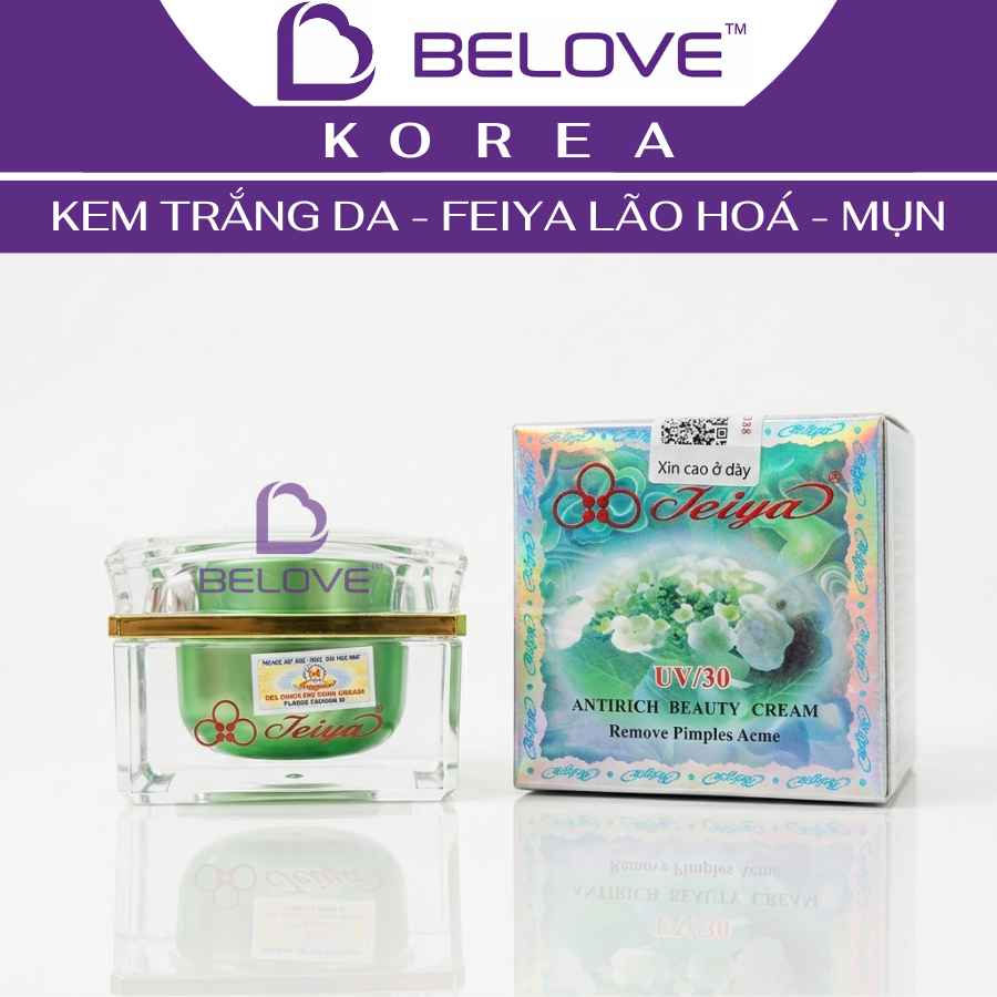 Kem FEIYA Lão Hóa – Mụn 30g - FEIYA ANTIRICH BEAUTY CREAM – Làm Trắng – Chống Lão Hóa – Giảm Mụn