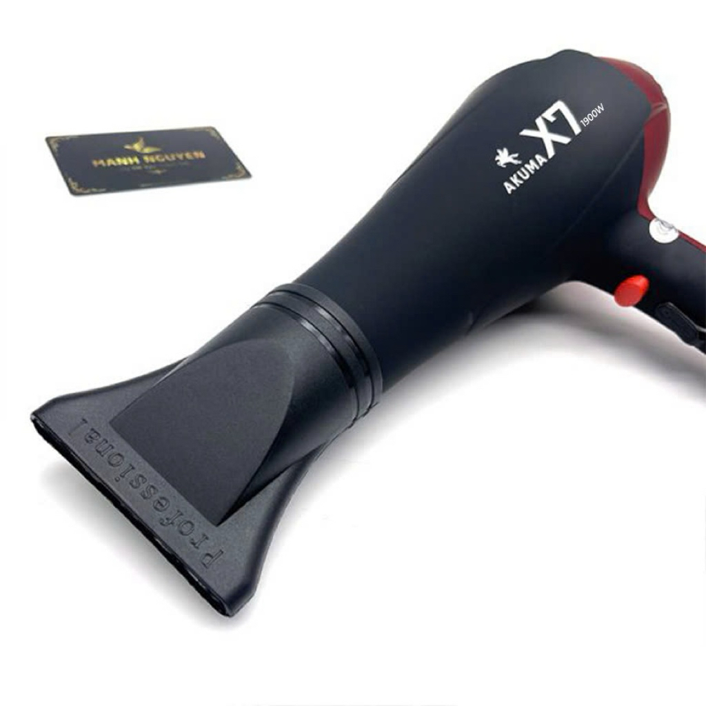 Máy Sấy Tóc AKUMA X7 2400W - Công Suất Mạnh, Tạo Kiếu Chuyên Nghiệp, 2 Chiều Nóng - Lạnh, Tặng Đầu S