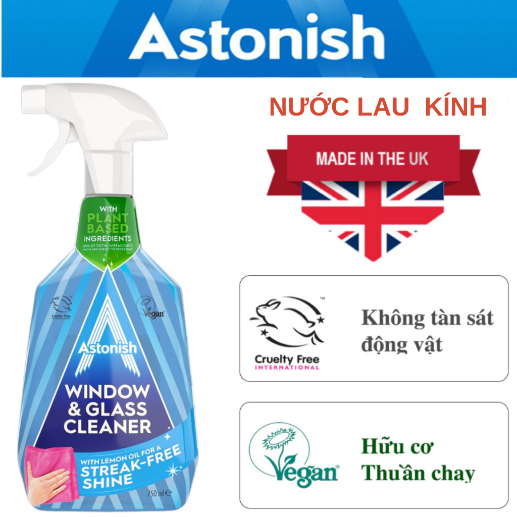 Nước lau kính Astonish C1690