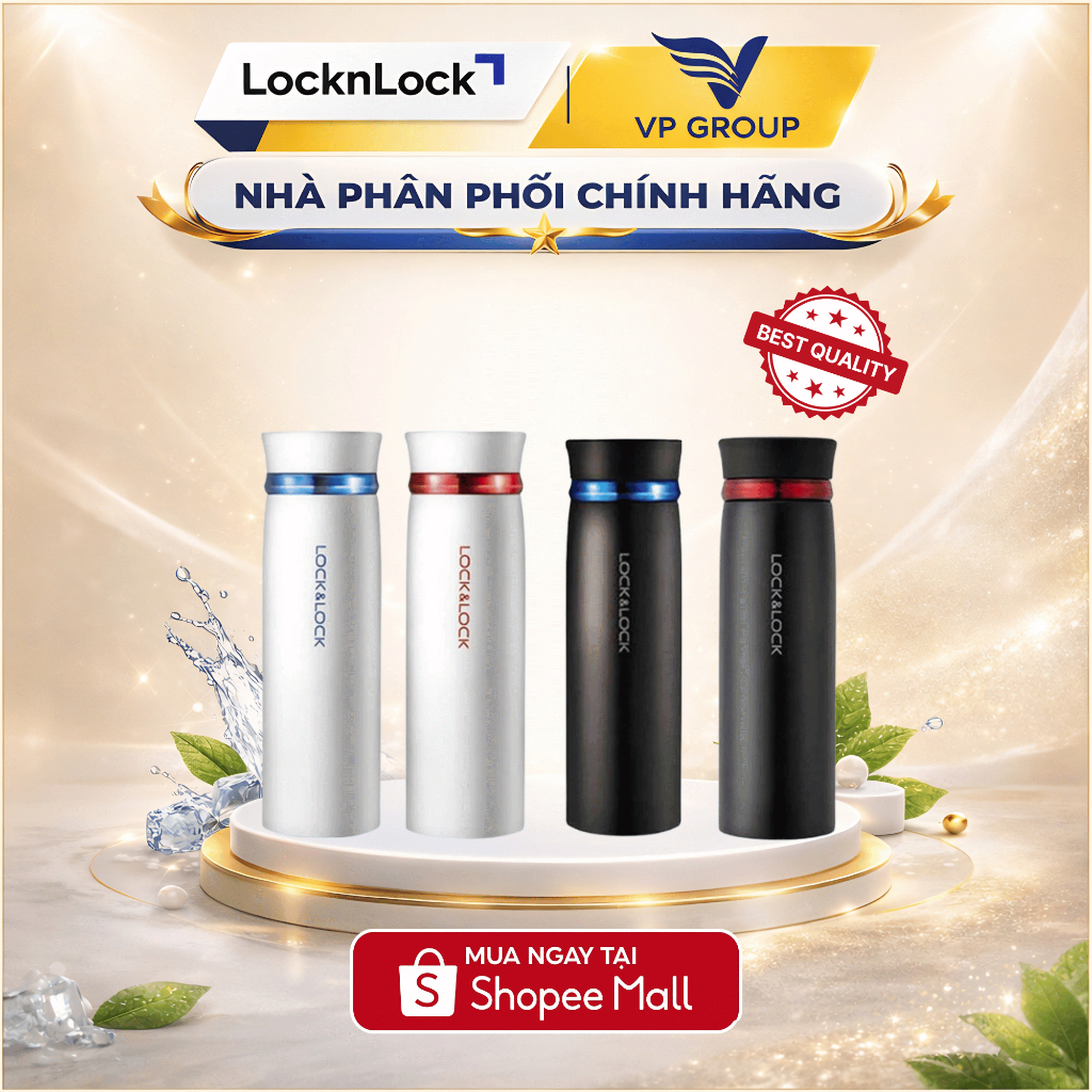 Bình Giữ Nhiệt LocknLock Feather Light 450Ml - LHC4131