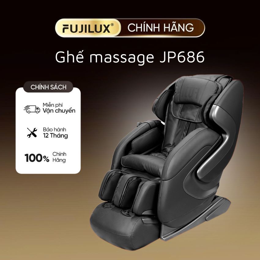 Ghế Massage toàn thân FUJILUX JP686 Thư Giãn Cơ Bắp Giảm Đau Hiệu Quả