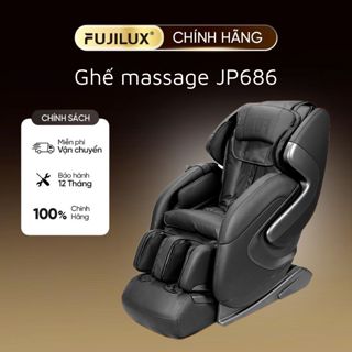 Ghế Massage toàn thân FUJILUX JP686 Thư Giãn Cơ Bắp Giảm Đau Hiệu Quả