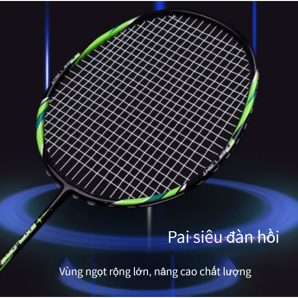 Bộ 2 cây vợt cầu lông cho người lớn Guangyu 4U làm từ sợi carbon, dùng để tập luyện và giải trí - Bá