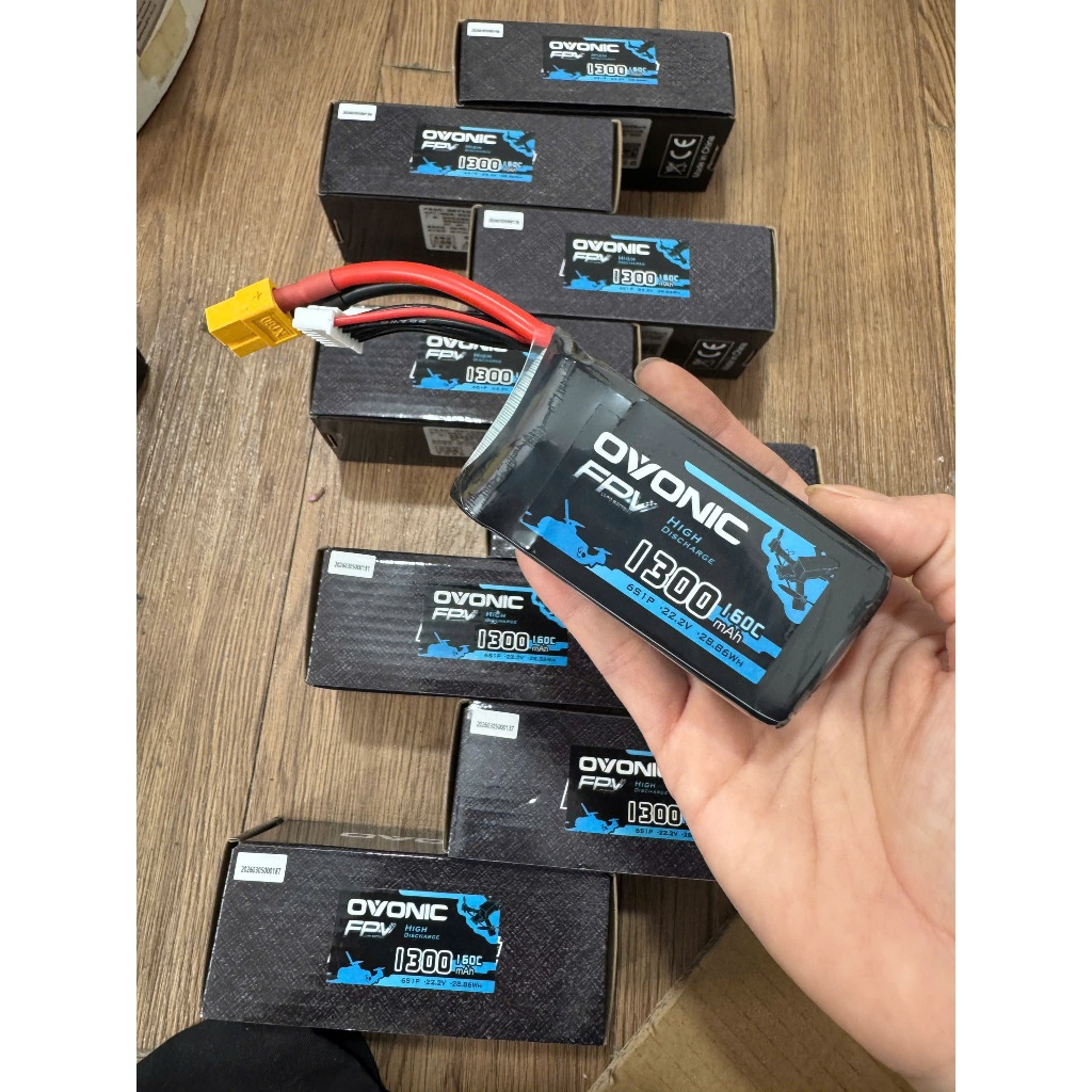 [rcvietnam] Lipo Ovonic 1300mah 6s 160c