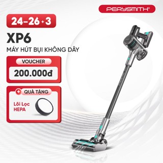 Máy Hút Bụi Không Dây XP6 Nâng Cấp PerySmith  | Lực Hút Mạnh 32.000 PA | Pin Khỏe | Nhiều Phụ Kiện
