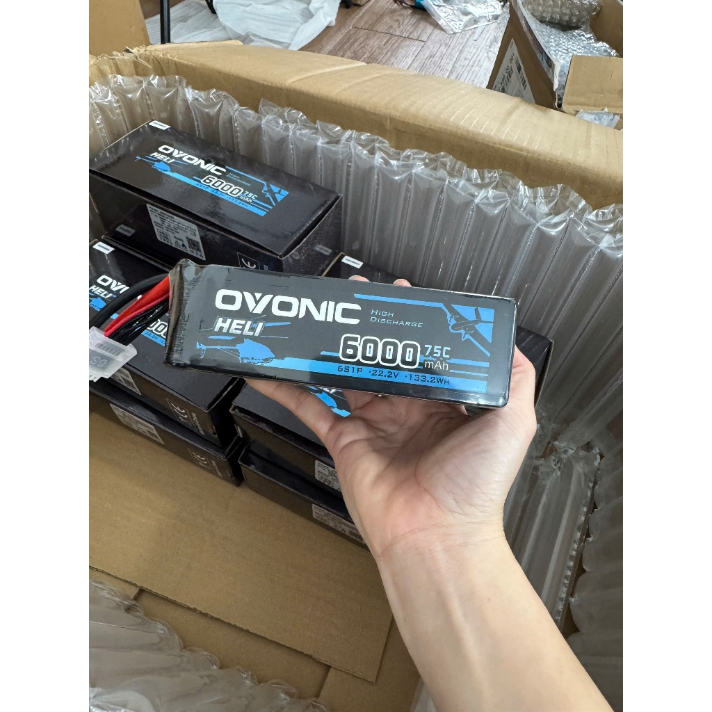 Ovonic 6000mah 6s/ 22.2V 75C
