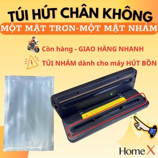 [TÚI 1 MẶT NHÁM] 50 Túi hút chân không thực phẩm 1 mặt nhám , 50 Túi hút chân không 1 mặt nhám