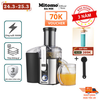 Máy ép nhanh, máy ép trái cây công nghiệp Mitomo KJ-3057, chuyên dụng cho quán kinh doanh nước ép