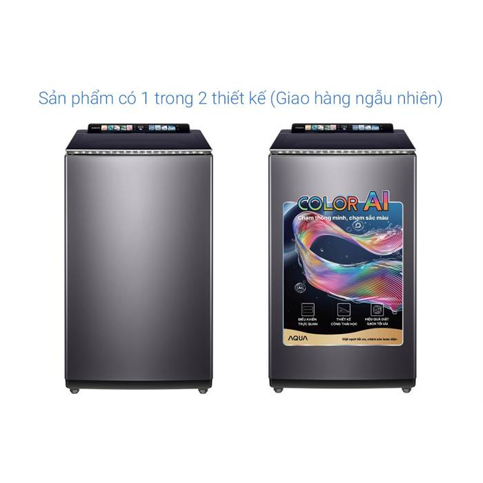 Máy giặt Aqua Inverter 12 kg AWM12-BSR1K(BU) 2025 | HÀNG XẢ KHO