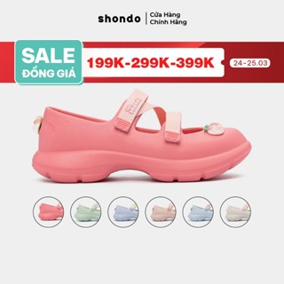 Giày Ballet Sneaker Bé Gái Dreamie Mềm Mại Shondo Nhiều Màu