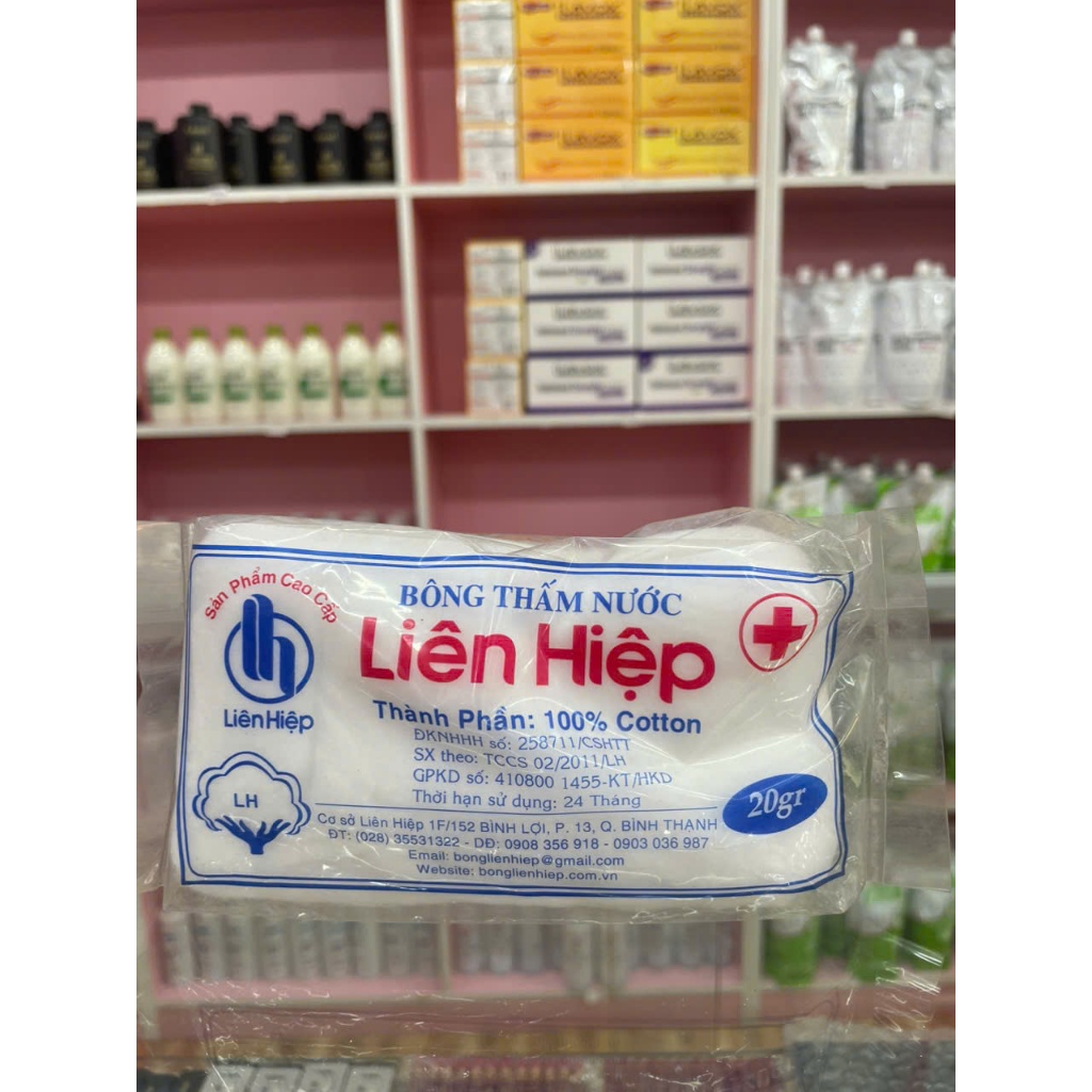 Bịch bông gòn LIÊN HIỆP nhỏ