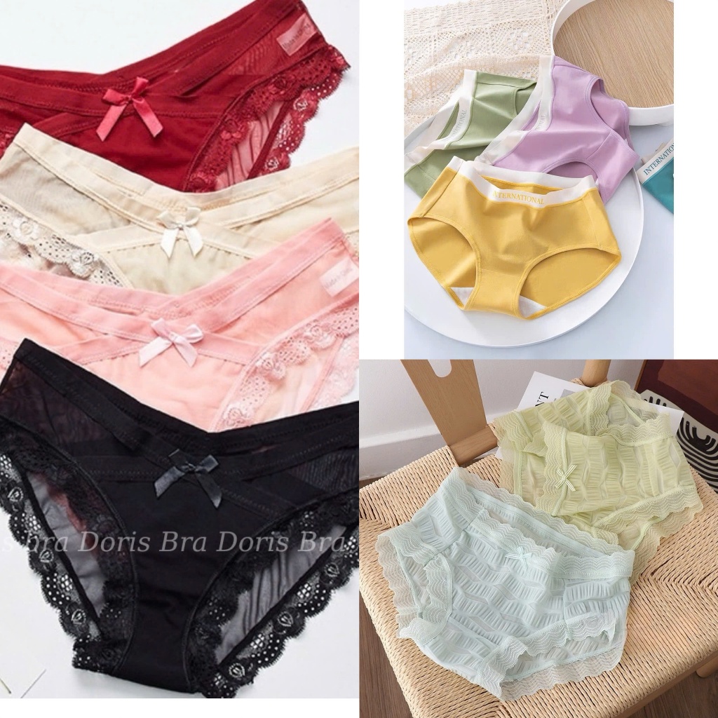 Quần lót nữ Xả Kho cắt mẫu bán đồng giá - Giao mẫu và màu ngẫu nhiên
