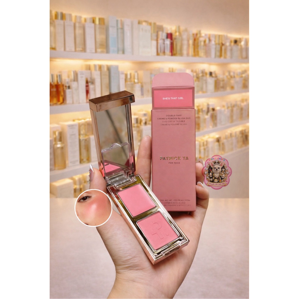 MINI SIZE 🌺 Má hồng Patrick Ta Duo Blush