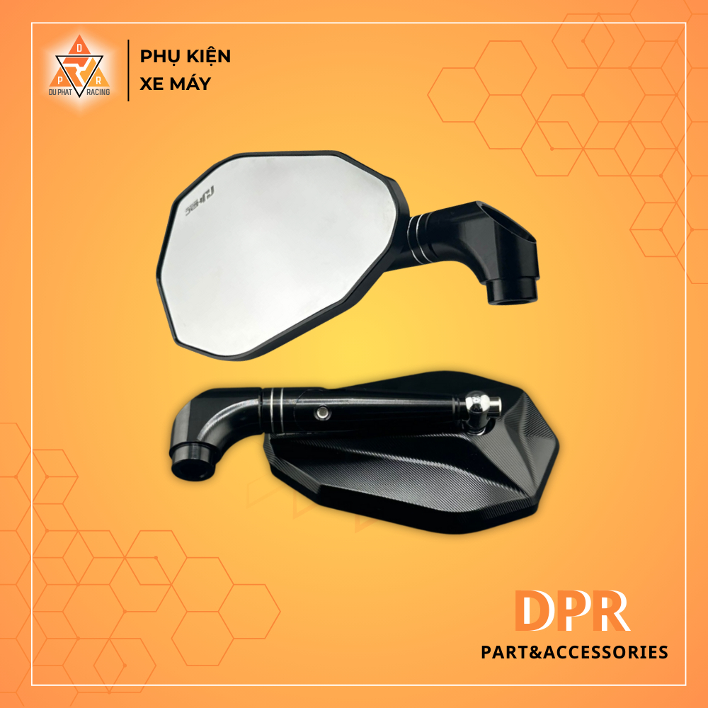 [ H2C ] GƯƠNG KÍNH CHIẾU HẬU H2C Mẫu V2 NGUYÊN BẢN NHÔM CHÍNH HÃNG MẶT KÍNH TRẮNG