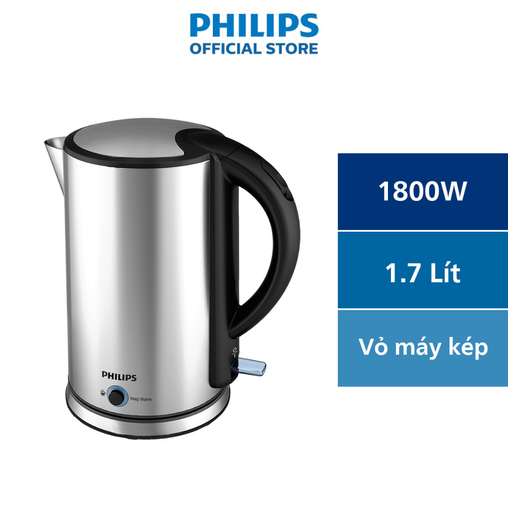 Bình đun siêu tốc PHILIPS HD9316 - Bảo hành Chính Hãng 24 tháng