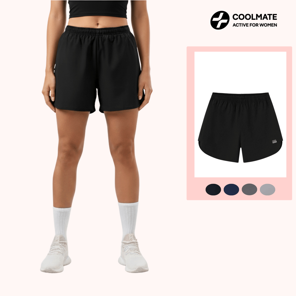 Quần Thể Thao Unisex Nam Nữ Coolmate Active MaxCool thoáng khí dễ vận động - Coolmate Active For Wom
