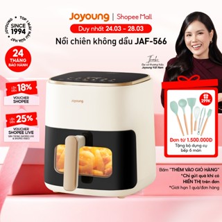 Nồi chiên không dầu 5L Joyoung JAF-566 | Công suất 1500W | Điều khiển cảm ứng