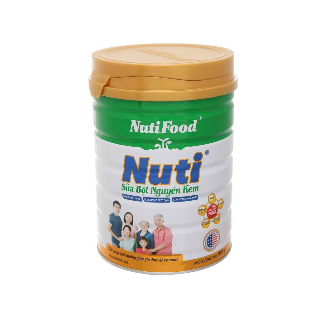 Sữa bột Nutifood Nguyên Kem 900g