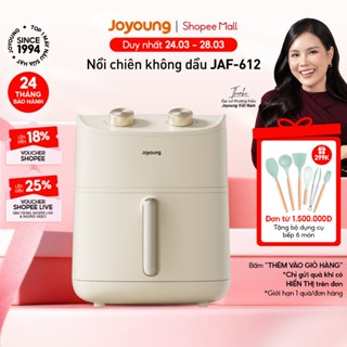 Nồi chiên không dầu 6L Joyoung JAF-612 | Công suất 1700W | Điều khiển núm xoay